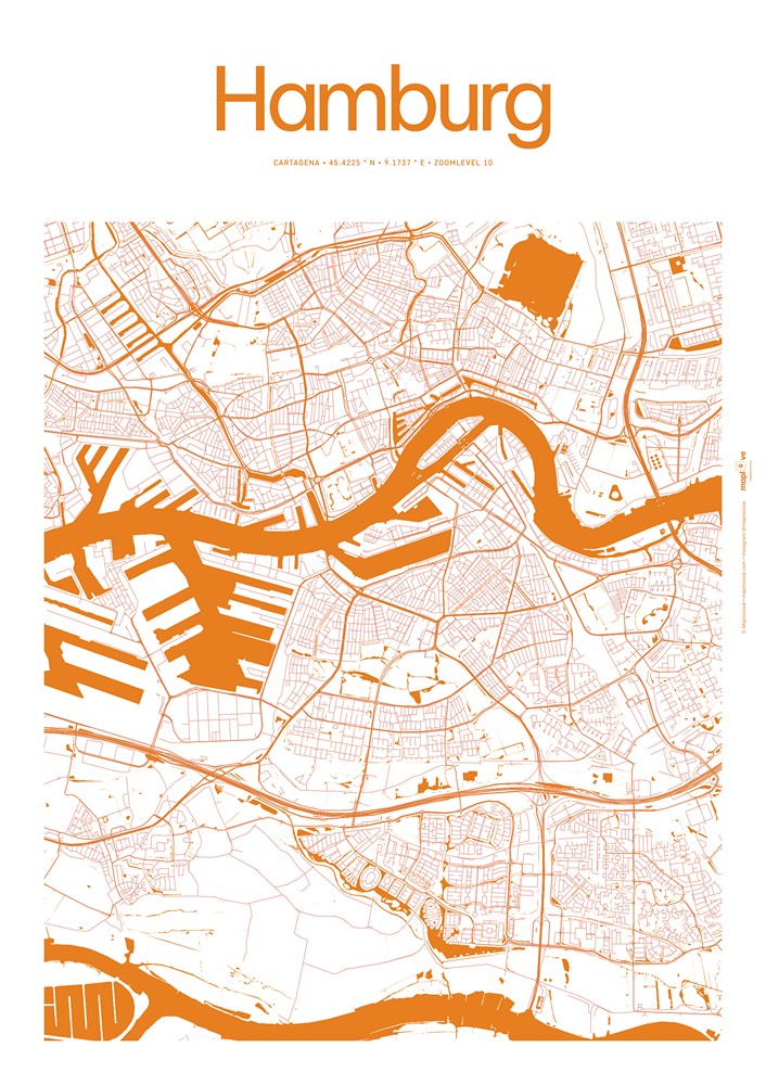 Hamburg Classic Light & Orange (Kopie) - Galeriebild