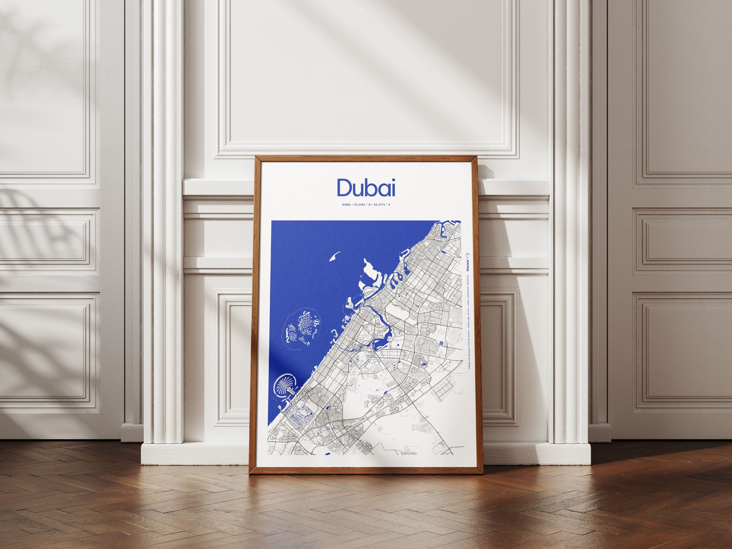 Poster - Dubai - DinA1 - Premium Matte Paper Poster - Hauptbild